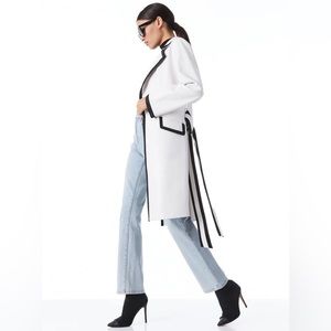 VEGAN LEATHER TRENCH COAT